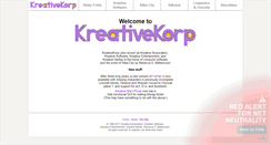 Desktop Screenshot of kreativekorp.com
